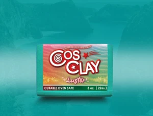 Cosclay Luster - Seaside Teal (8 oz) - Foto 1 di 1