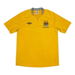 Manchester City Umbro 2010/11 1/4 cremallera camiseta de entrenamiento talla ... - Imagen 1 de 19