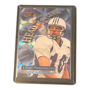 2000 Ultra Head of the Class #4 Chad Pennington RC New York Jets/ Marshall - Picture 1 of 2