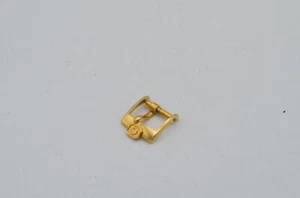 CHOPARD LEDER ARMBAND DORNSCHLIESSE STAHL BUCKLE 14MM VERGOLDET - Bild 1 von 1