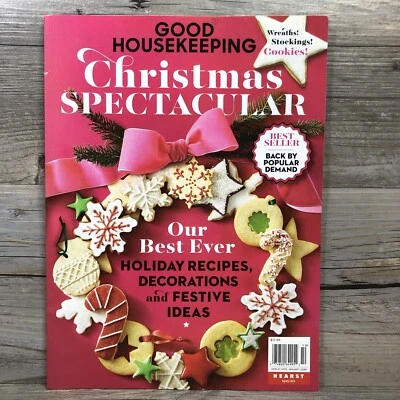 Good Housekeeping Christmas Spectacular Wreaths Stockings Cookies Festive Ideas Foto 1 de 4