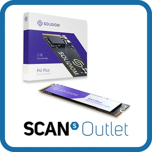 1TB Solidigm P41 Plus M.2 (2280) PCIe 4.0 (x4) NVMe SSD, 144-Layer 3D NAND, 4125 - Picture 1 of 1
