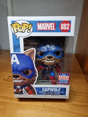 Capitão América Capwolf Ano do Escudo San Diego 2021 Exclusivo EM PROTETOR - Imagem 1 de 4