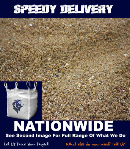 Sharp / Grit Sand Bulk Bag - DELIVERY (Patios/Block paving) (800kg minimum)