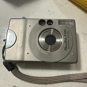 Canon PowerShot S110 1.5-Inch LCD 2.1MP Digital Elph Camera - Untested No Batt - Picture 1 of 5