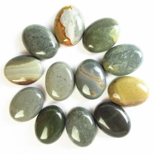 12Pcs American Picasso jasper Oval CAB CABOCHON 20x15x6mm L38731 - Picture 1 of 3