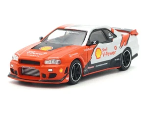 NISSAN SKYLINE R34 GT-R DRIFT SHELL JASON PLUTO MOK SHELL - INNO64 - Imagen 1 de 1