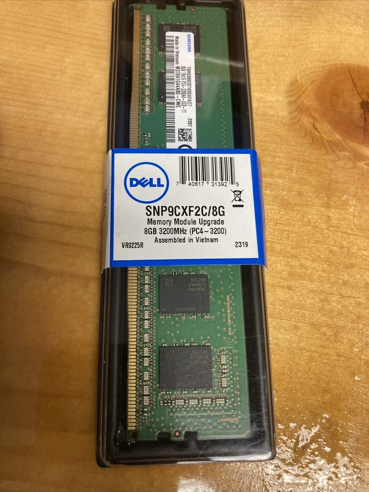 Dell 8 GB UDIMM OptiPlex y Precision SNP9CXF2C/8G Foto 1 de 1