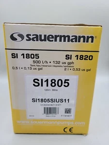 Nueva bomba de agua condensada Sauermann Si-1805 para aire acondicionado 120V 132GPH SI1805SIUS11 - Imagen 1 de 3