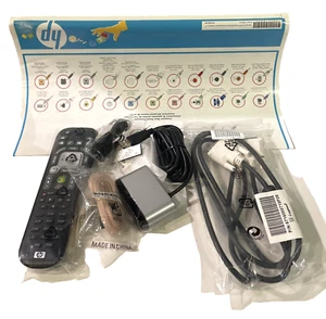 HP Media Center PC Remote Control 5070-2583 + IR Receiver 5070-2584 ETC SEE/READ - Photo 1/21