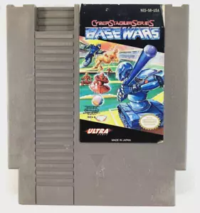 Cyber Stadium Series Base Wars (Nintendo NES, 1991) Spielpatrone - getestet - Bild 1 von 7