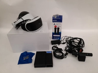 PS4 Sony PlayStation VR Headset Bundle W/ Processor Unit Camera Move Controller - Image 1 of 4