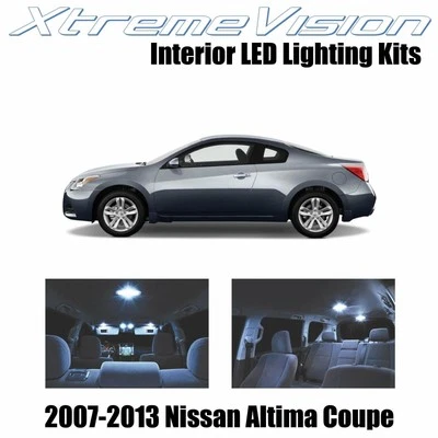 LED interior XtremeVision para Nissan Altima 2 puertas 07-13 (15 piezas) blanco frío Foto 1 de 4