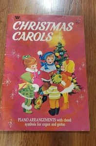 Weihnachtslieder 1969 Whitman 2979 Liederbuch Klavier Arrangements Akkordsymbole - Bild 1 von 4