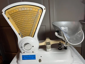 Antique Dayton Hobart Candy Store 3LBS Scale Style No. 167 c1910s-30s porcelain - Picture 1 of 9