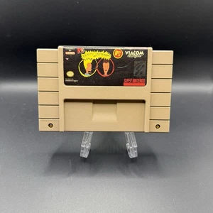 Nintendo SNES 1992 Viacom MTV Beavis e Butt-Head solo cartuccia gioco - Foto 1 di 5