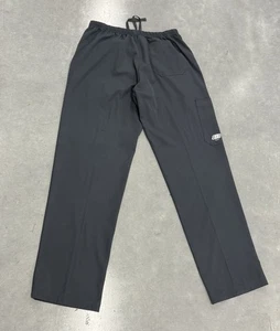 Skechers Barco Scrub Pants Mens Medium Tall Pewter Stretch Wicking Cargo Pocket - Picture 1 of 3