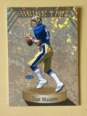 2013 FLEER RETRO FLAIR SHOWCASE SHRINE TIME DAN MARINO CARD # 13/25 - Image 1 of 4