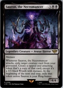 Magic | LTR | Sauron, the Necromancer | 106 | Normal | NM - Picture 1 of 2