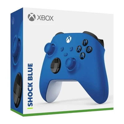 Contrôle des jeux Microsoft QAU-00009 Bleu Xbox® - Photo 1/4