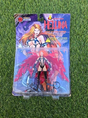Mega figura de acción Skybolt Toyz Hellina Lightning Comics 1997 nueva *caja DMG Foto 1 de 4