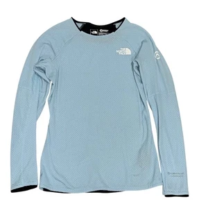 The North Face Summit Series Long Sleeve Shirt Womens Size S Blue Active - Picture 1 of 10