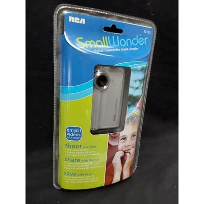 RCA Hard Drive Camcorder Camera with accessories model EZ101 New Sealed  - Image 1 of 4