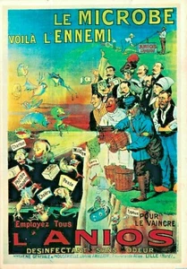 C.P.A / THÈME / PUBS DIVERS 1980 /LE MICROBE - Imagen 1 de 2