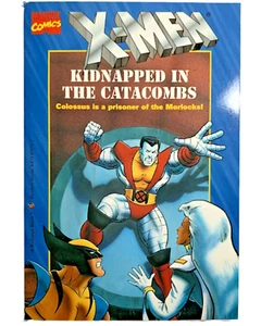 Marvel X-Men Novel Vintage Graphic Comic Wolverine Storm Kidnapped Catacombs - Picture 1 of 1