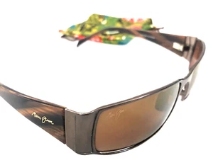 GAFAS DE SOL RARAS MAUI JIM NALU Marcos Espresso Lentes Polarizadas Bronce MJ 122-19 - Imagen 1 de 6