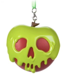 Disney Parks Snow White & The Seven Dwarfs Poisoned Apple  Ornament/Figurine NWT - Picture 1 of 4
