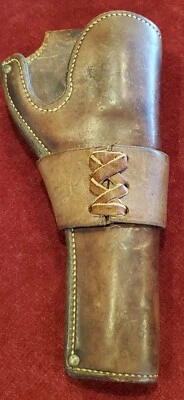 ВИНТАЖНАЯ ОФИЦИАЛЬНАЯ КОБУРА HEISER ДЛЯ ПОЛИЦИИ ИЛИ АРМИИ НА СПЕЦИАЛЬНОЙ ПОДКЛАДКЕ ПОДХОДИТ ДЛЯ 6"" - Изображение 1 из 4