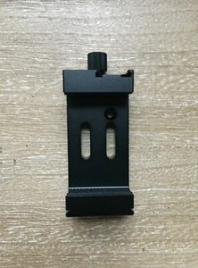 Aluminum Alloy Mobile Phone Holder Universal 1/4 Tripod Phone Clip w/ Cold Shoe - Photo 1 sur 6