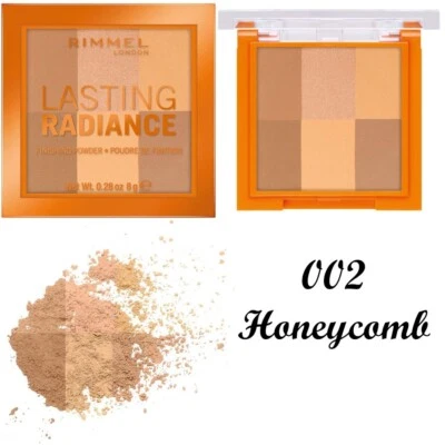 Rimmel Lasting Radiance Finishing Powder Bronzer Contour 002 Honeycomb - image 1 of 2