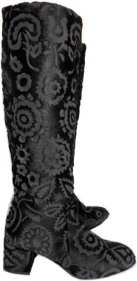 $690 Botas AGL Attilio Giusti Leombruni Alto Rodilla Pelo de becerro Botines Corte Láser 37 Foto 1 de 4