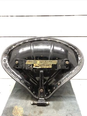 Harley K Model Solo Seat / Seat T   K KR KH KHK  Flathead Sportster Ironhead - Image 1 of 4