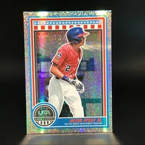 JASON SPRAY JR 2025 EE. UU. Estrellas y Rayas Brillo ADP - Imagen 1 de 2