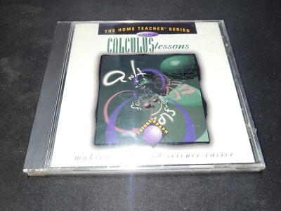 The Home Teacher Series Calculus Lessons PC Windows Software BRAND NEW SEALED-! - Image 1 of 3