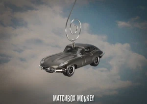 1961 Jaguar E Type Classic Custom Christmas Ornament 1/64 2 Door Coupe Adorno - Picture 1 of 9