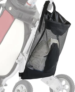 Golf Push Cart Accessories - Golf Push Cart Backside Extension Storage Bag with  - Picture 1 of 12