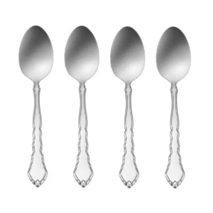 Oneida Satinique 18/8 Stainless Steel Teaspoon (Set of Four) - Picture 1 of 4