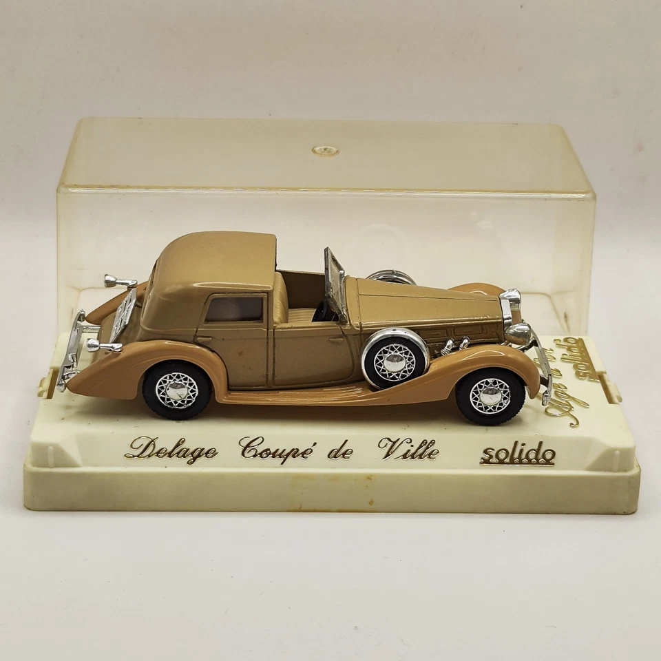 DELAGE D8 COUPE' DE VILLE - SOLIDO - scala 1/43 - Immagine 1 di 1