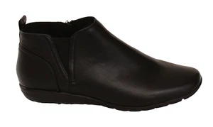 Easy Spirit Women's 9.5 Black Aerial Ankle Booties Side Zip Shoes Boots - Picture 1 of 5