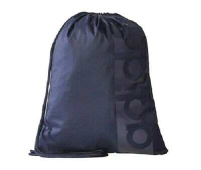 Adidas Training Linear Gym Sack - Navy - BNWT - Large Logo - Image 1 of 2