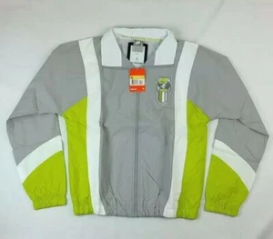 OG NIKE RE-ISSUE BW NEON SHELL JACKET WOLF GREY VOLT LIME WINDBREAKER DS VTG - Picture 1 of 12