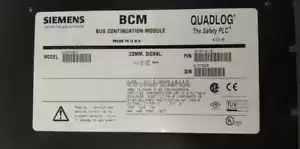 Modulo di continuazione bus Moore BCM Quadlog QLBCMNBN 16197-81/5 PLC Siemens APACS - Foto 1 di 3
