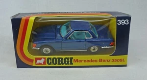 Corgi Toys 393 Mercedes 350SL blau - Bild 1 von 4