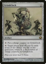 1x FOIL Grindclock SOM #163 MTG magic English NM/Unplay rare R card