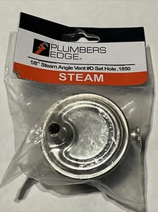 Plumbers Edge 1/8" Steam Angle Vent #D Set Hole.1850 - Picture 1 of 4