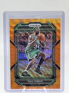 2022-23 Panini Prizm #272 Paul Pierce Orange Wave Prizm NBA HOF /60 NM+ - Picture 1 of 3